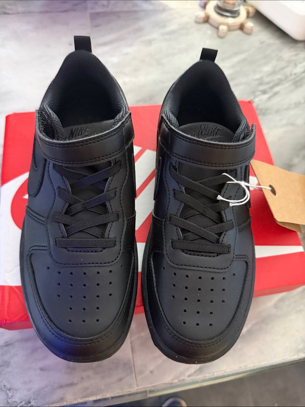 Nike court borough low recraftKids Shoe Box